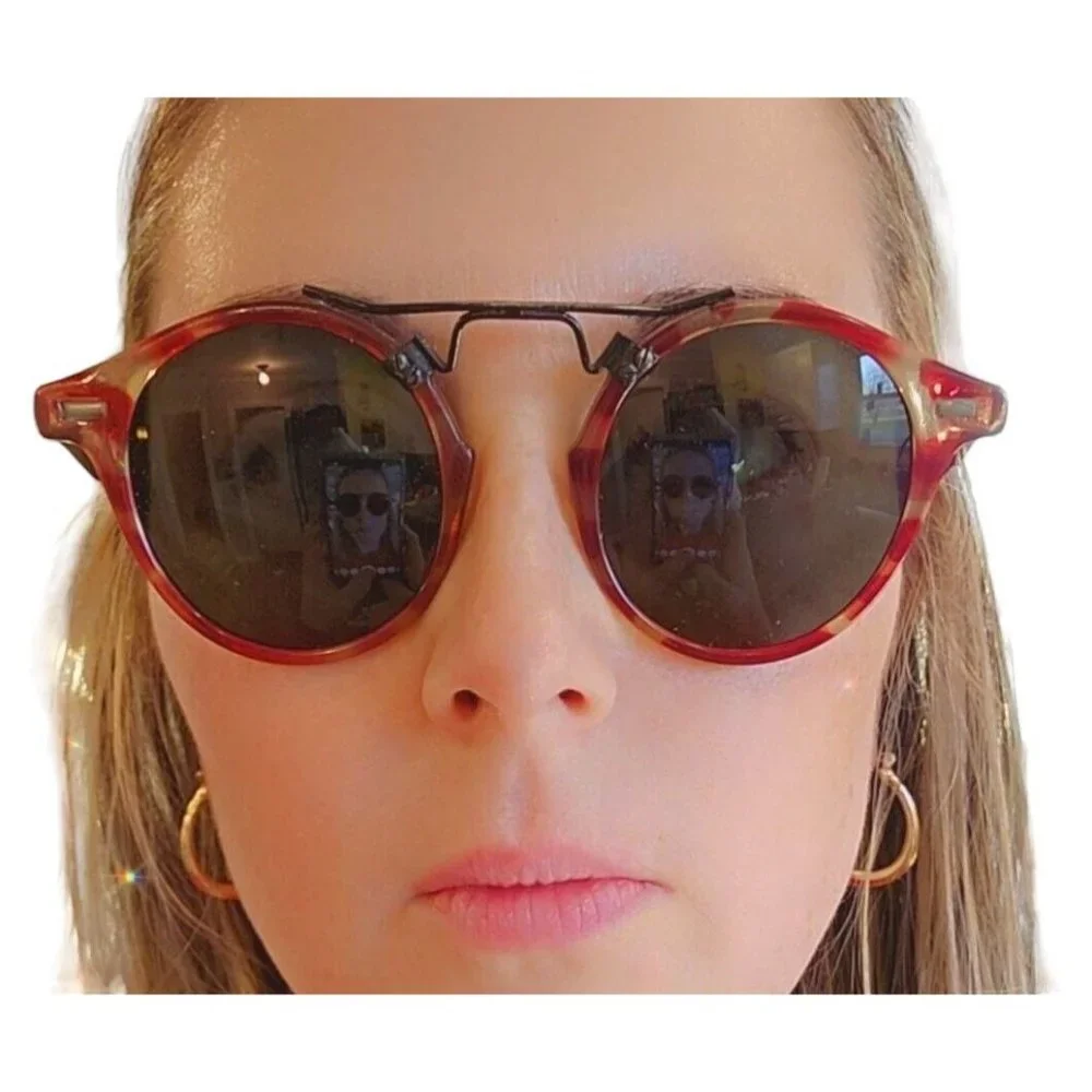 Vintage Classic Stussy Sunglasses Shades Surfer Tortouise Shell‎ Streetwear